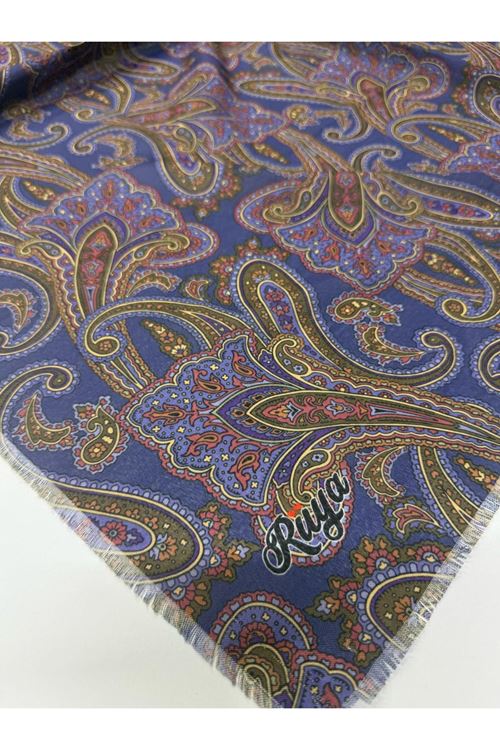 Rüya Koton Eşarp Etnik Desen   