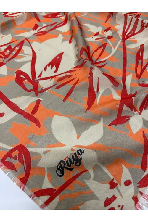 Rüya Koton Eşarp Mihrimah Desen 