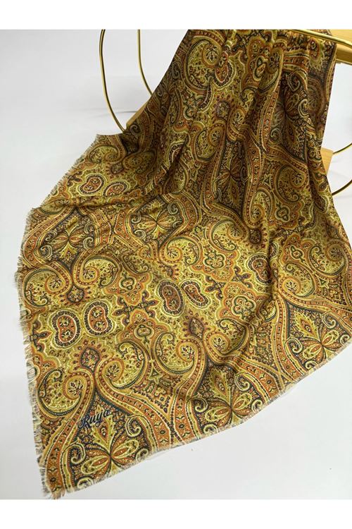 Rüya Koton Eşarp Etnik Desen Kod:2567