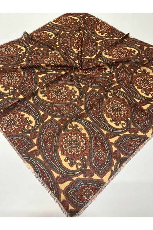 Rüya Koton Eşarp Etnik Desen Kod:4461 