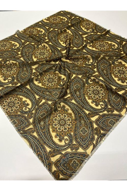 Rüya Koton Eşarp Etnik Desen Kod:4461