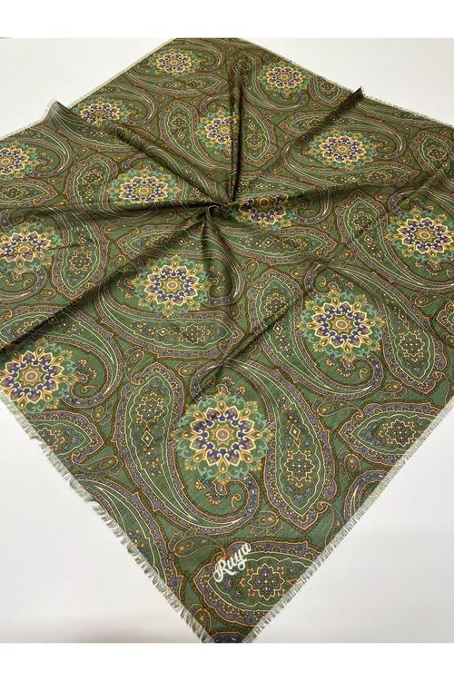 Rüya Koton Eşarp Etnik Desen Kod:4461