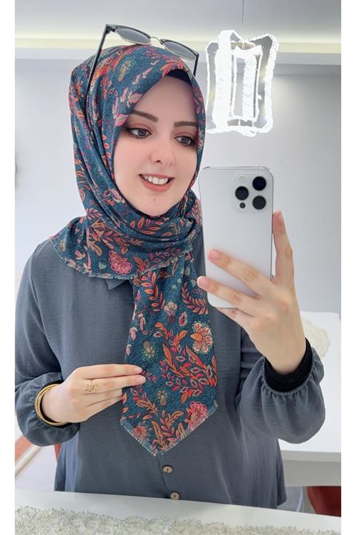 Rüya Koton Eşarp Nazenin Desen