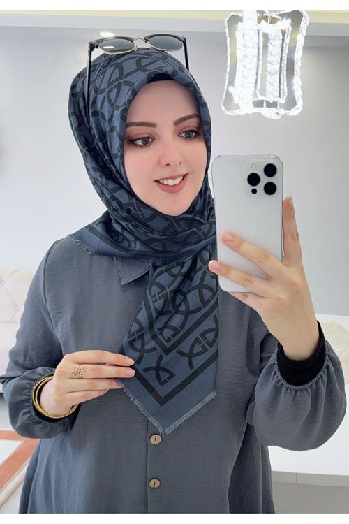 Rüya Koton Eşarp Elçim Modeli  