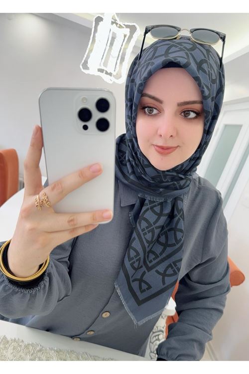 Rüya Koton Eşarp Elçim Modeli  