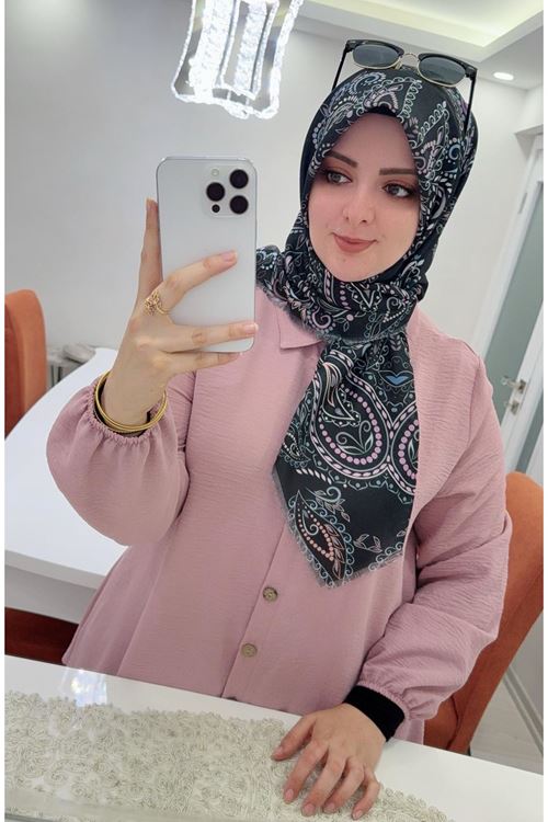 Rüya Koton Eşarp Loya Desen 