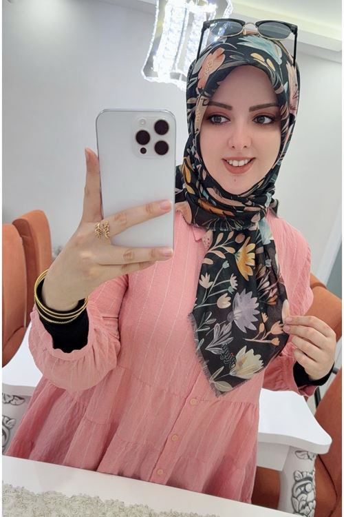 Rüya Koton Eşarp Çuha Desen   