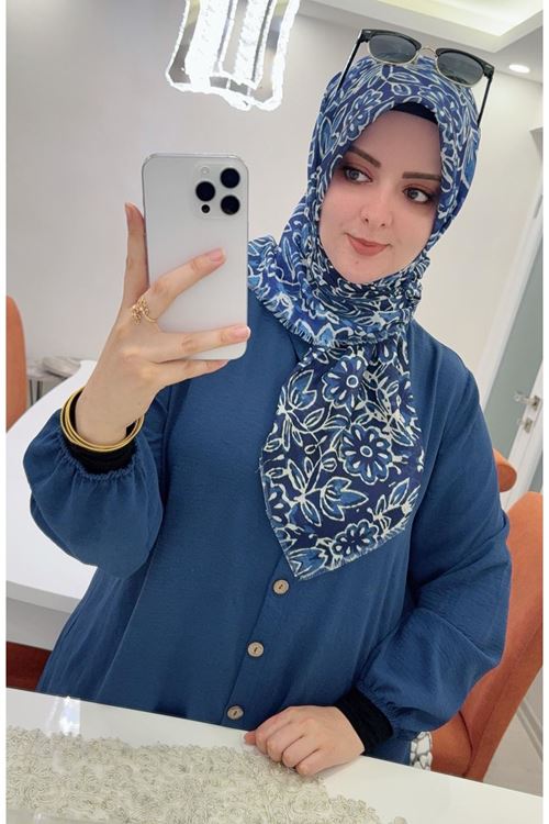 Rüya Koton Eşarp Düş Desen 