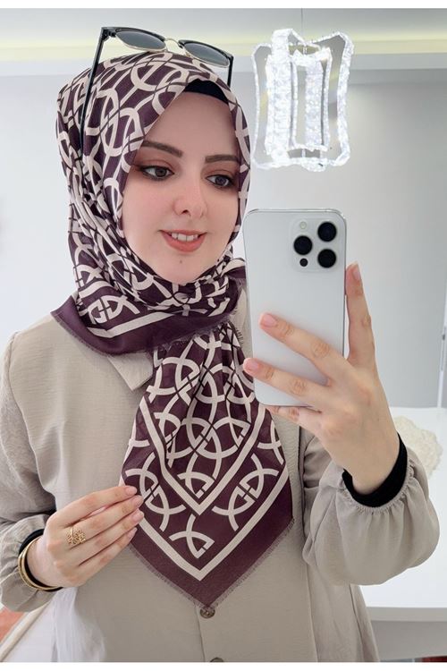 Rüya Koton Eşarp Elçim Modeli  