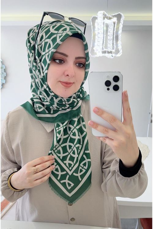 Rüya Koton Eşarp Elçim Modeli   