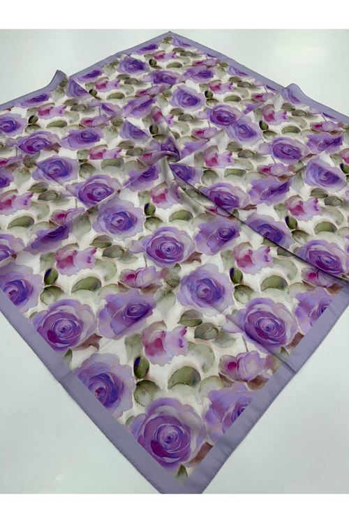Rose Desen Soft Eşarp 