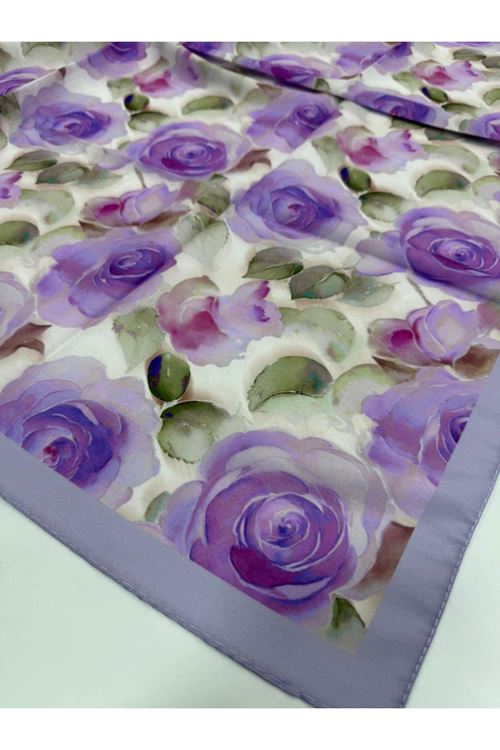 Rose Desen Soft Eşarp 