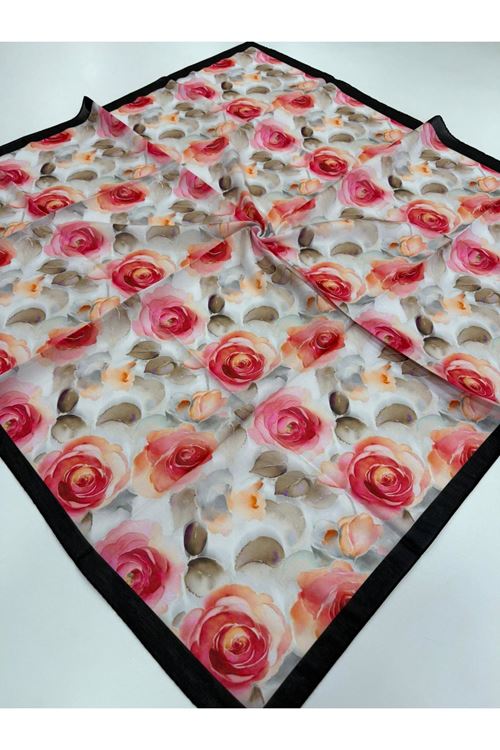 Rose Desen Soft Eşarp 