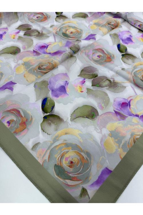 Rose Desen Soft Eşarp 