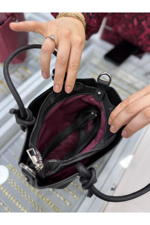 El-Omuz Çantası (Siyah)