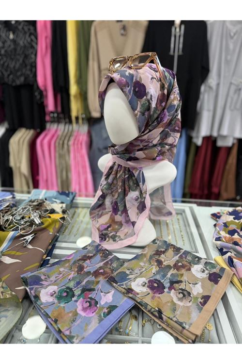 Yoncelya Desen Soft Eşarp