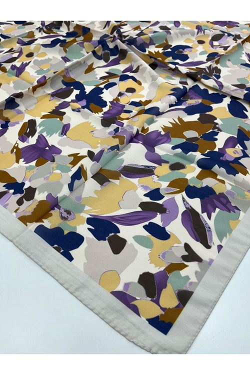 Mozaik Desen Soft Eşarp  