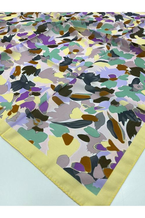 Mozaik Desen Soft Eşarp  