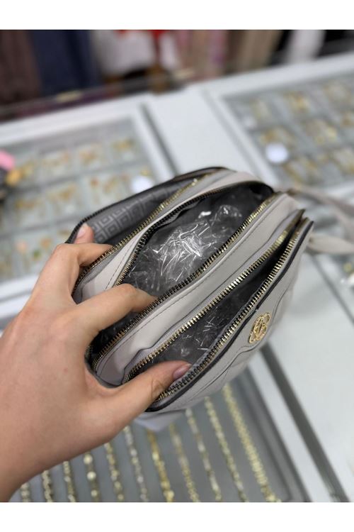 Açık Gri Spor Çanta 