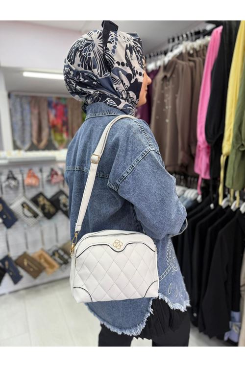 Açık Gri Spor Çanta 