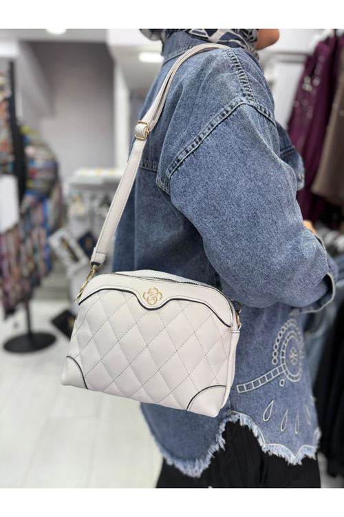 Açık Gri Spor Çanta 