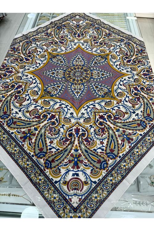 Liva Etnik Desen Soft Eşarp  