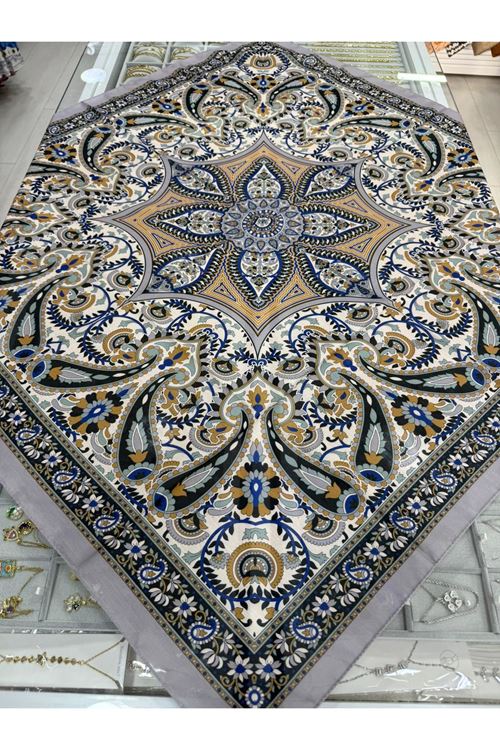 Liva Etnik Desen Soft Eşarp  