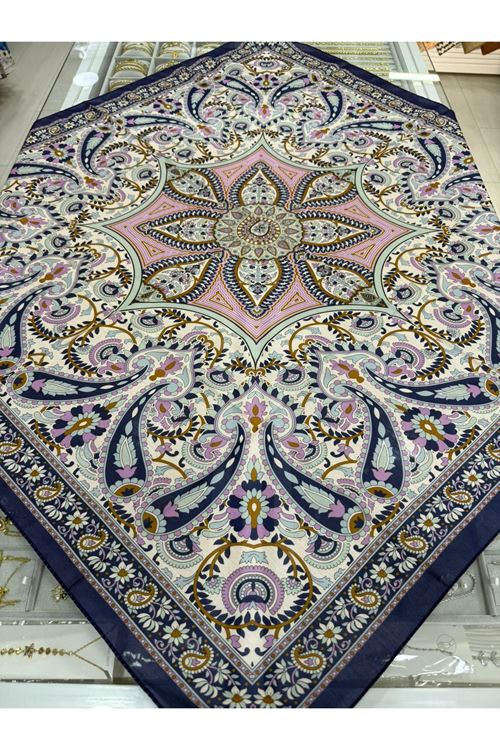Liva Etnik Desen Soft Eşarp  
