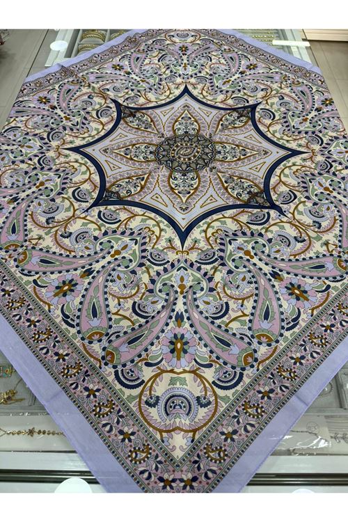 Liva Etnik Desen Soft Eşarp  