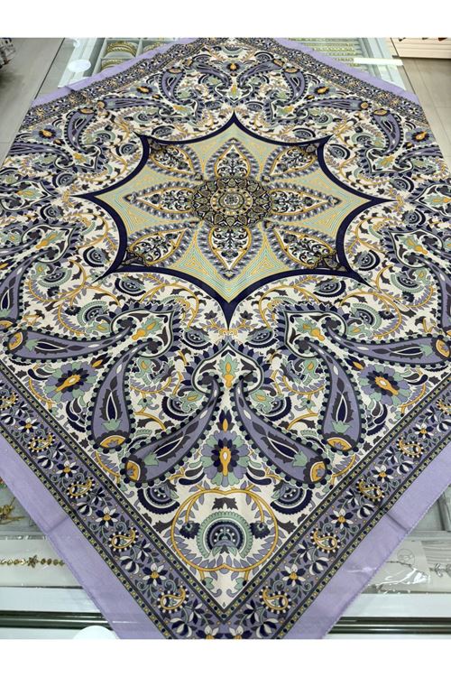 Liva Etnik Desen Soft Eşarp  