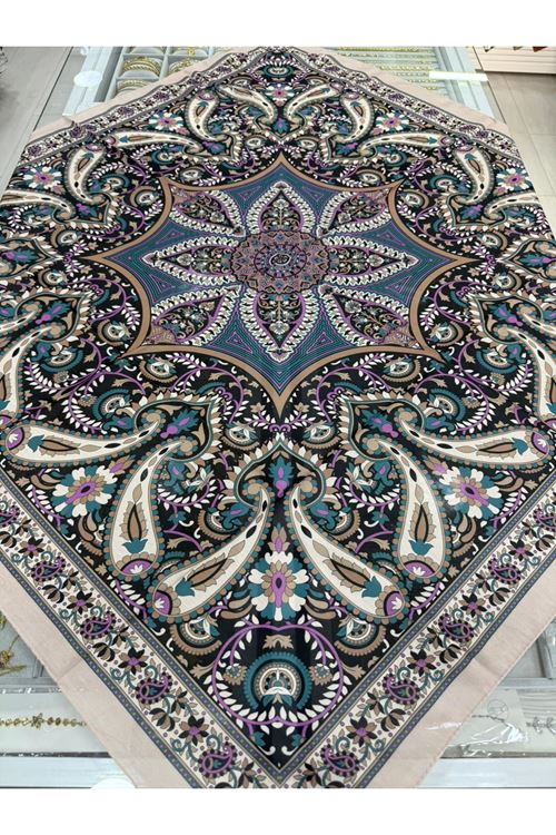 Liva Etnik Desen Soft Eşarp   