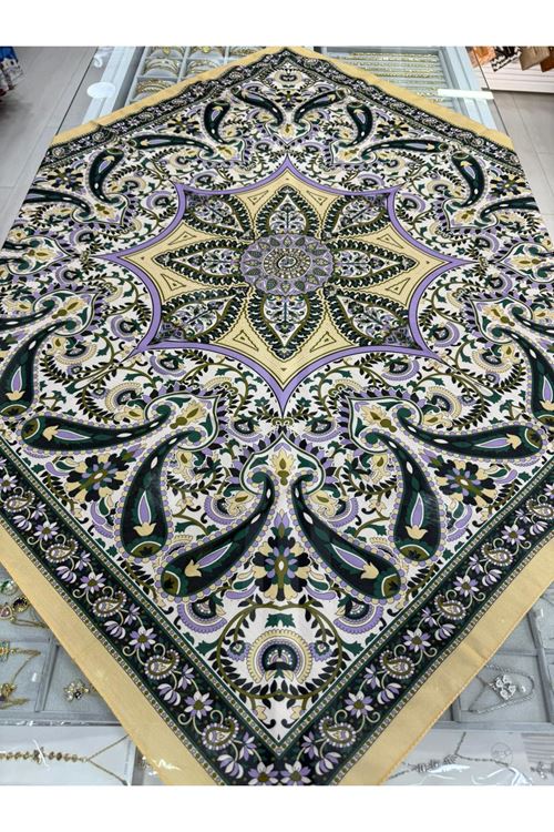 Liva Etnik Desen Soft Eşarp   