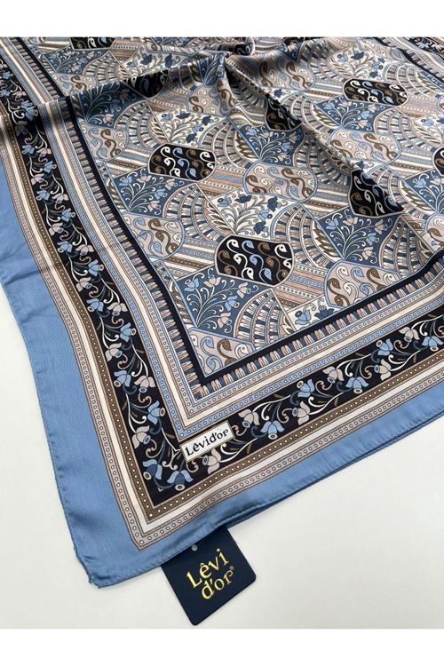 Levidor Hint İpeği Şal Kod:923 