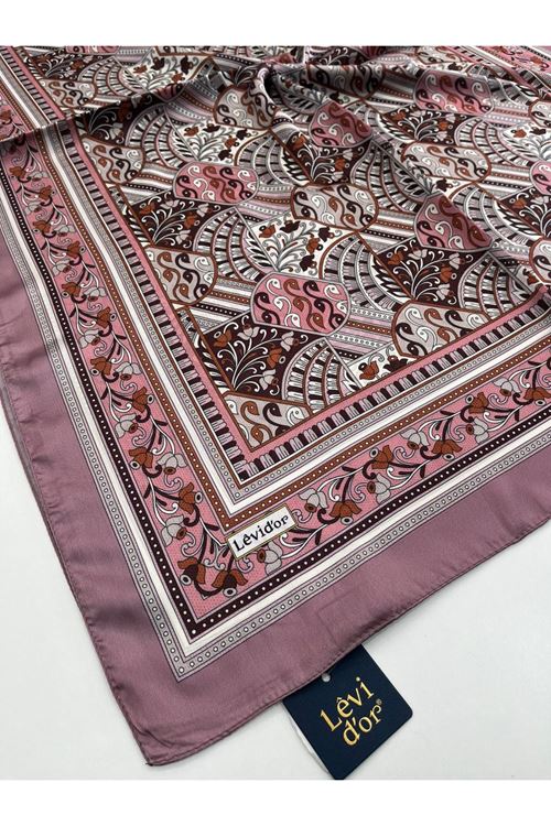 Levidor Hint İpeği Şal Kod:923 
