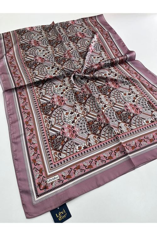 Levidor Hint İpeği Şal Kod:923 