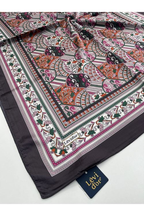 Levidor Hint İpeği Şal Kod:923  