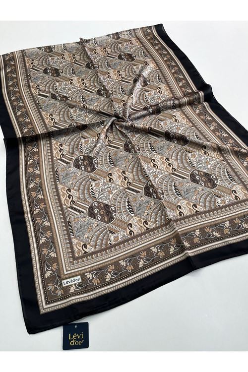Levidor Hint İpeği Şal Kod:923   
