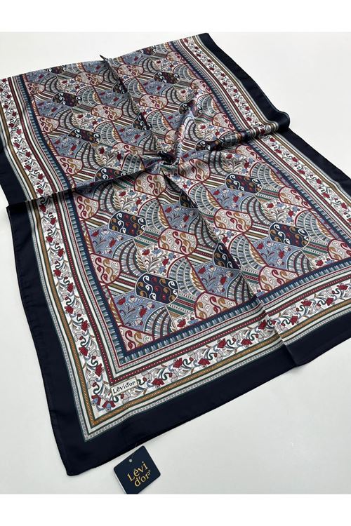 Levidor Hint İpeği Şal Kod:923   