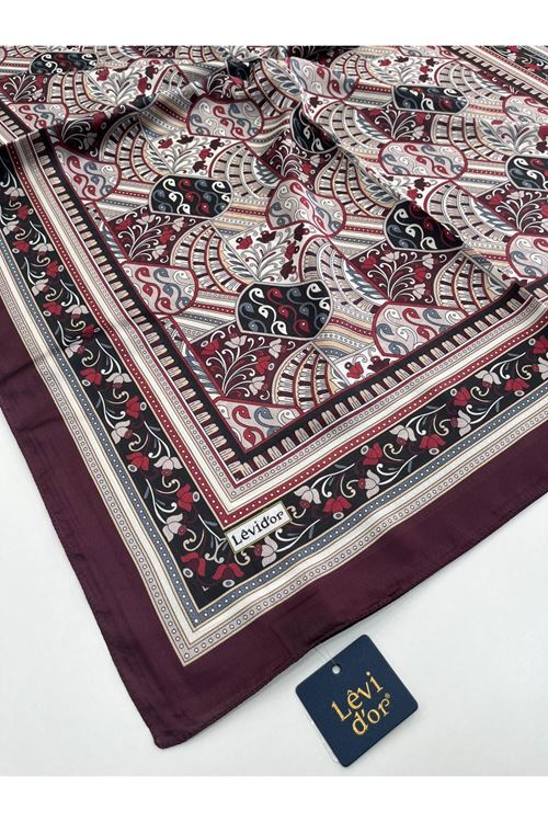 Levidor Hint İpeği Şal Kod:923    