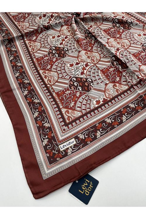 Levidor Hint İpeği Şal Kod:923  