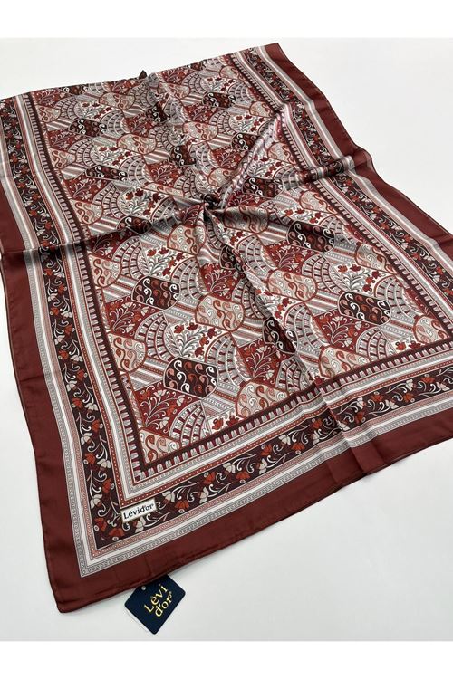 Levidor Hint İpeği Şal Kod:923  