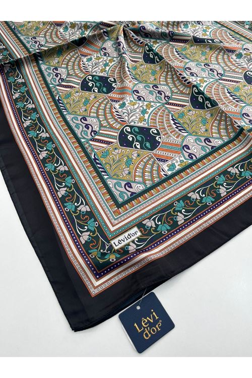 Levidor Hint İpeği Şal Kod:923   