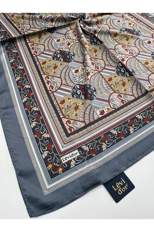 Levidor Hint İpeği Şal Kod:923