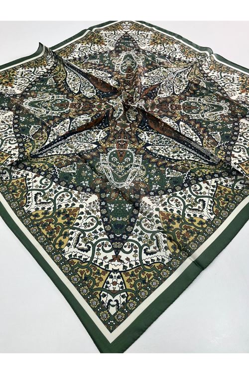 Etnik Desen Pırıltı Eşarp Kod:2567