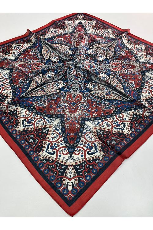 Etnik Desen Pırıltı Eşarp Kod:2567 