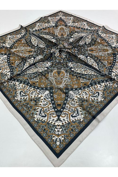 Etnik Desen Pırıltı Eşarp Kod:2567