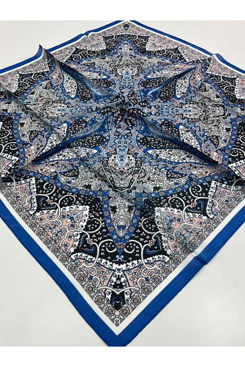 Etnik Desen Pırıltı Eşarp Kod:2567  