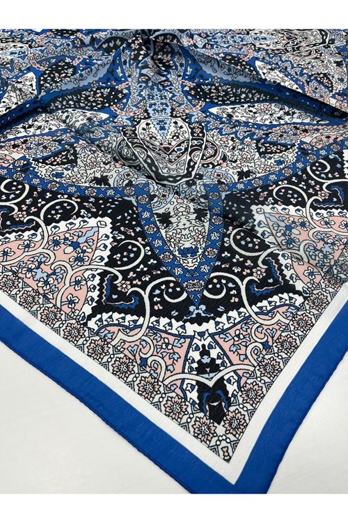 Etnik Desen Pırıltı Eşarp Kod:2567  