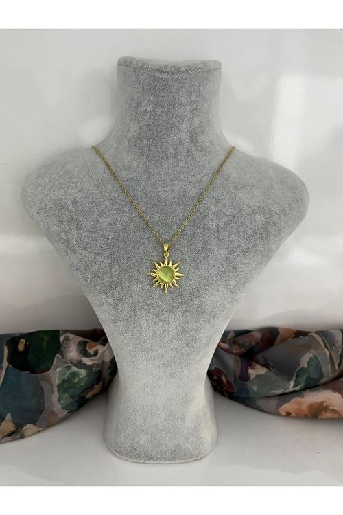 Güneş Model Çelik Kolye