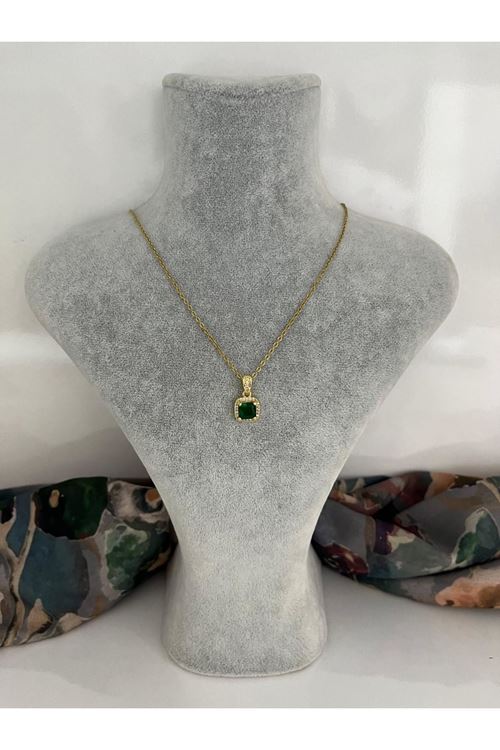 Baget Model Çelik Kolye 